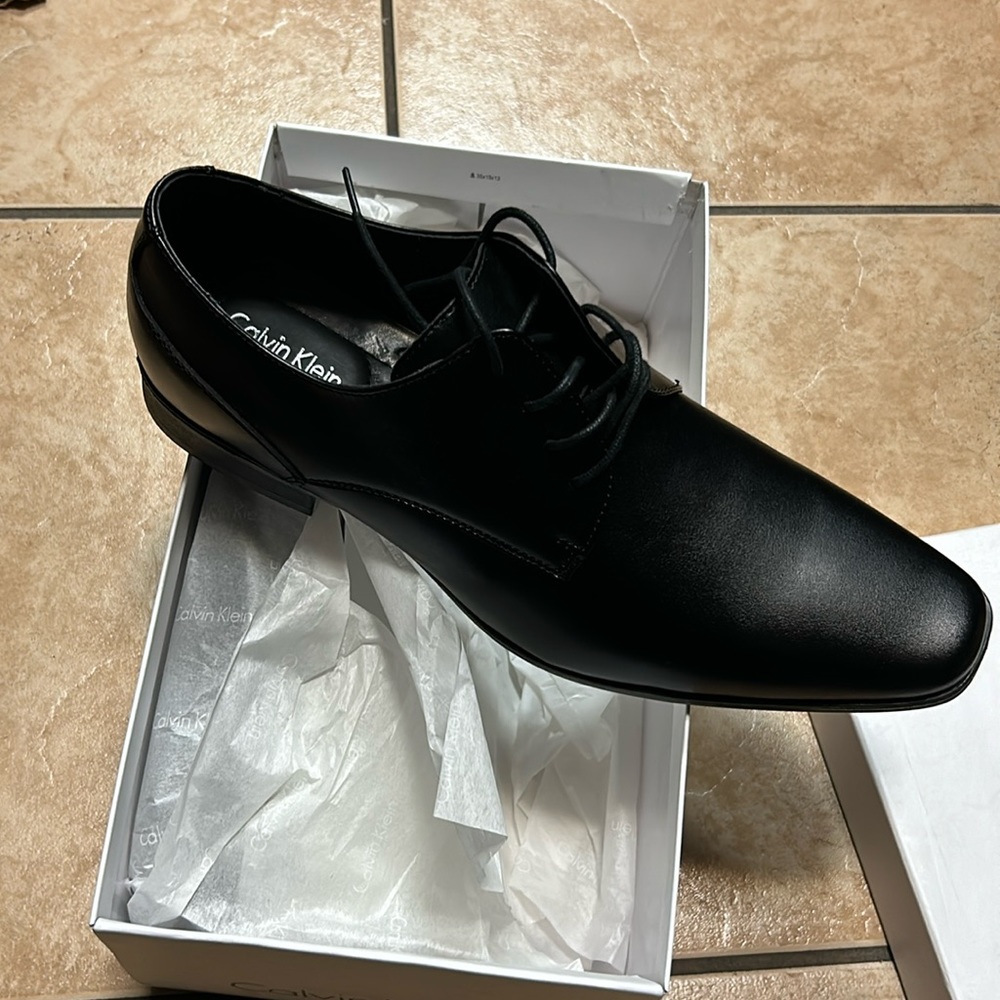 FINAL PRICE - Calvin Klein Brodie  black men’s shoe new with box NWT